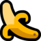 Banana emoji on Microsoft